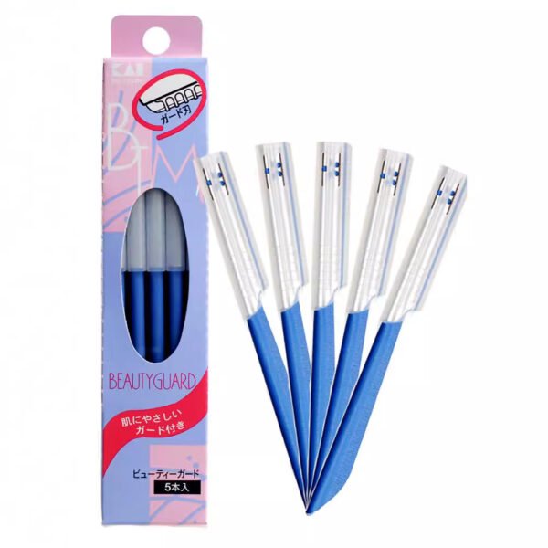 Eyebrow razor,Eyebrow Squeezing Knife,Eyebrow Renovation Tools,5 packs - Image 7