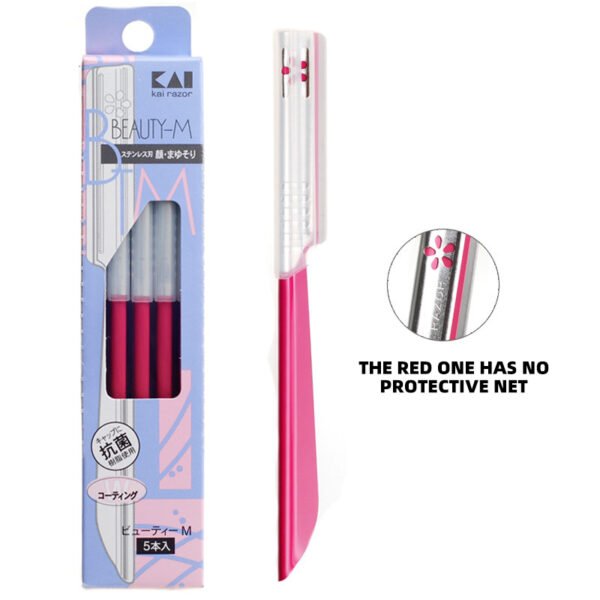 Eyebrow razor,Eyebrow Squeezing Knife,Eyebrow Renovation Tools,5 packs - Image 5